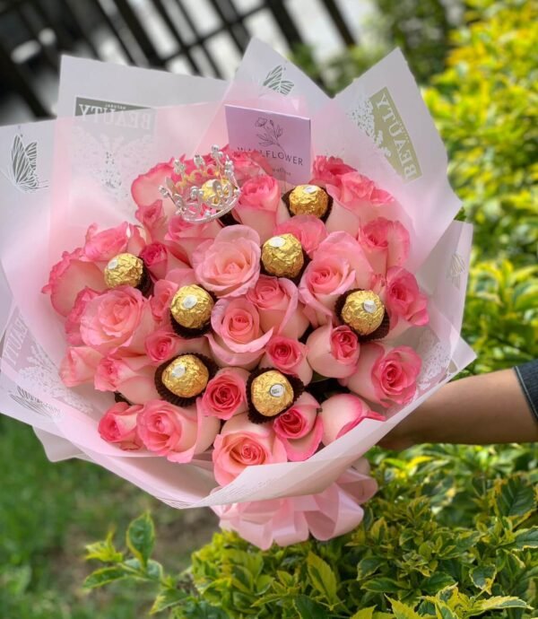 Rosas y chocolates